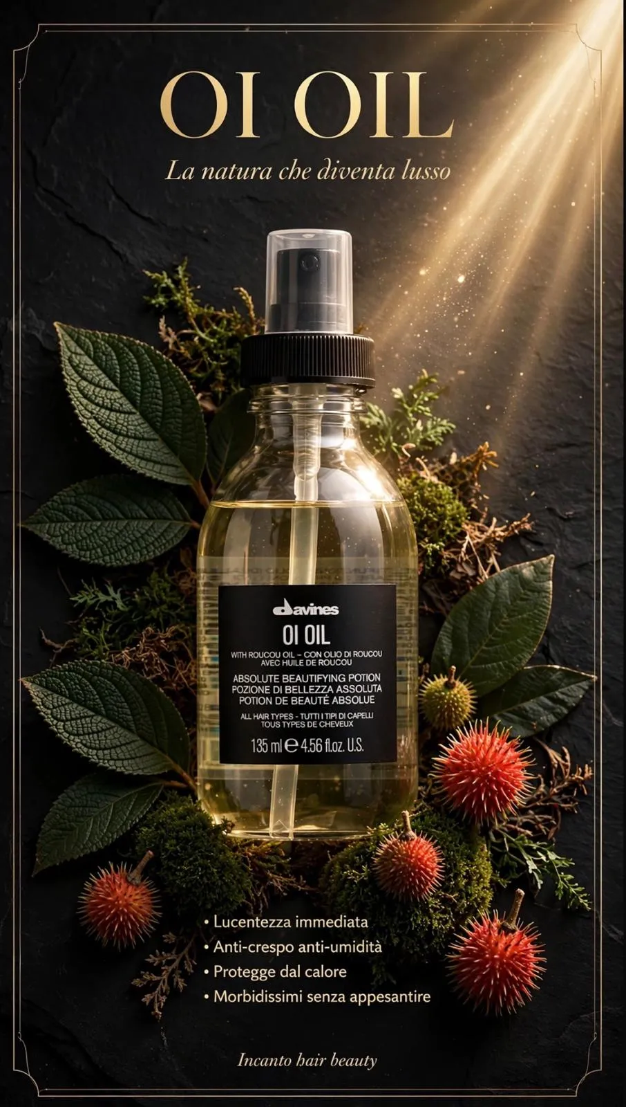 Flacone Davines OI Oil